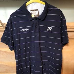 Macron Men’s Rugby Polo - Scotland